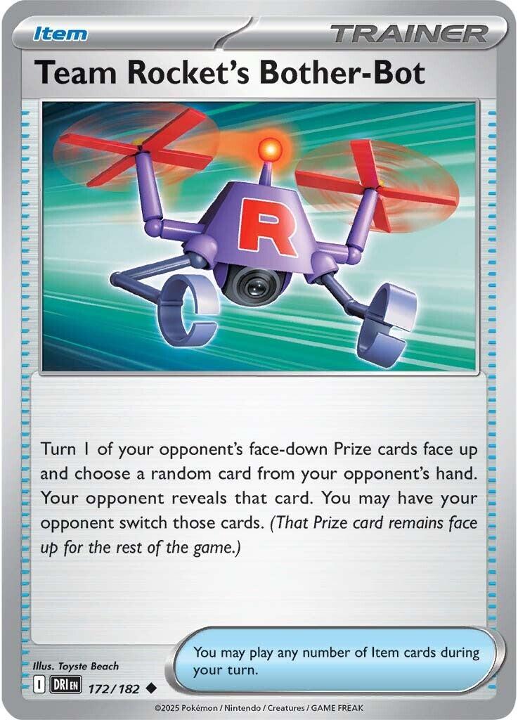 Team Rocket's Bother-Bot (172/182) [Scarlet & Violet: Destined Rivals] | Enigma On Main