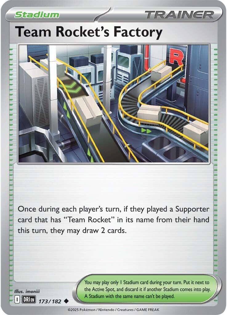 Team Rocket's Factory (173/182) [Scarlet & Violet: Destined Rivals] | Enigma On Main