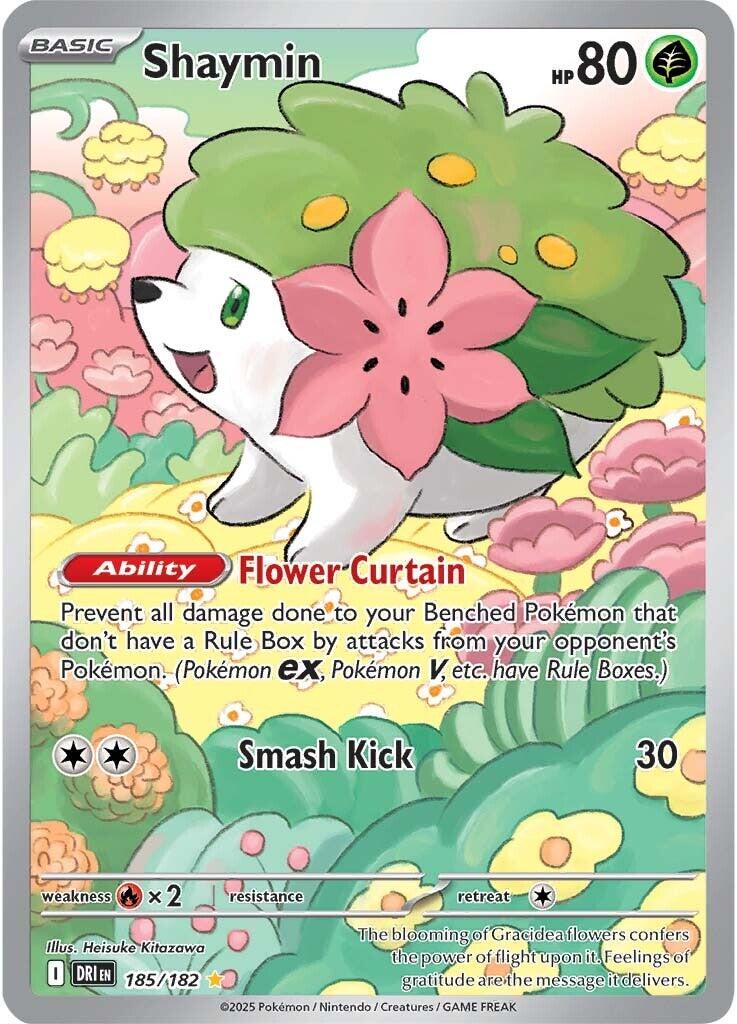 Shaymin (185/182) [Scarlet & Violet: Destined Rivals] | Enigma On Main