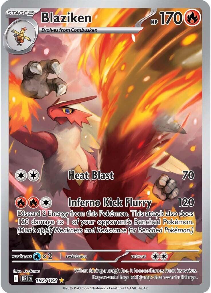 Blaziken (192/182) [Scarlet & Violet: Destined Rivals] | Enigma On Main