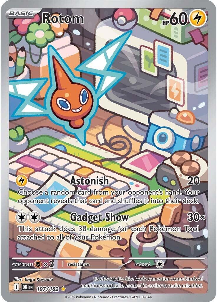 Rotom (197/182) [Scarlet & Violet: Destined Rivals] | Enigma On Main