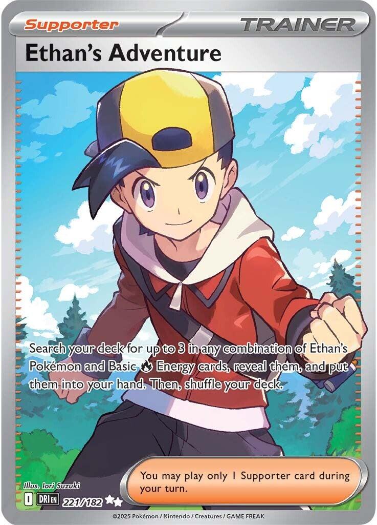 Ethan's Adventure (221/182) [Scarlet & Violet: Destined Rivals] | Enigma On Main