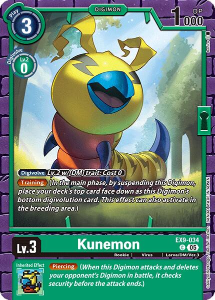 Kunemon [EX9-034] [Versus Monsters] | Enigma On Main
