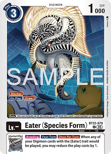 Eater [BT22-079] (Species Form) [Cyber Eden] | Enigma On Main