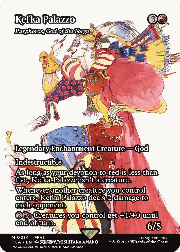 Kefka Palazzo - Purphoros, God of the Forge (Showcase) [FINAL FANTASY : Through the Ages] | Enigma On Main