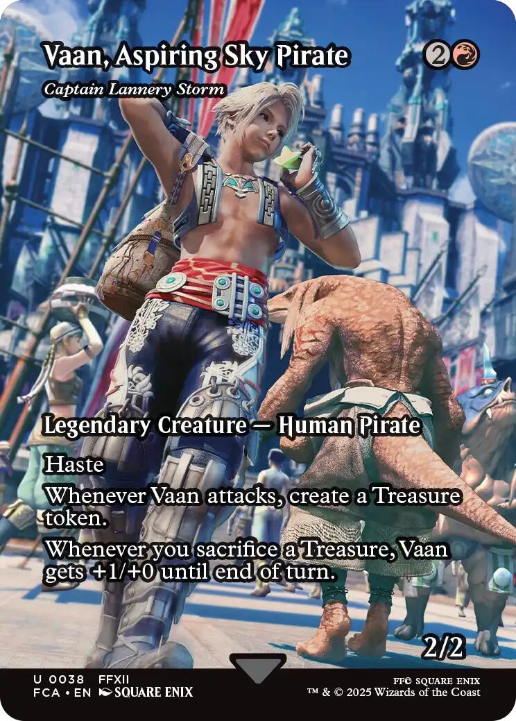 Vaan, Aspiring Sky Pirate - Captain Lannery Storm (Showcase) [FINAL FANTASY : Through the Ages] | Enigma On Main