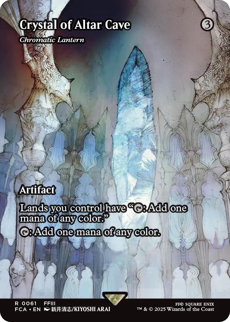 Crystal of Altar Cave - Chromatic Lantern (Showcase) [FINAL FANTASY : Through the Ages] | Enigma On Main