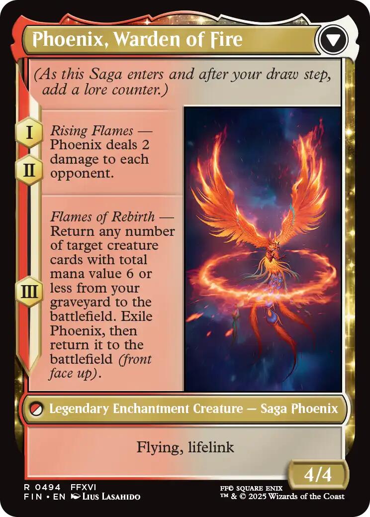 Joshua, Phoenix's Dominant (Extended Art) [FINAL FANTASY] | Enigma On Main