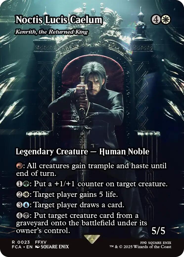 Noctis Lucis Caelum - Kenrith, the Returned King (Showcase) [FINAL FANTASY : Through the Ages] | Enigma On Main