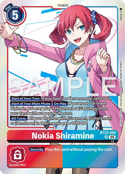Nokia Shiramine [BT22-084] [Cyber Eden] | Enigma On Main