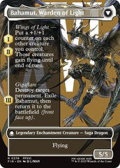 Dion, Bahamut's Dominant // Bahamut, Warden of Light (Borderless) [FINAL FANTASY] | Enigma On Main