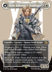 Dion, Bahamut's Dominant // Bahamut, Warden of Light (Borderless) [FINAL FANTASY] | Enigma On Main