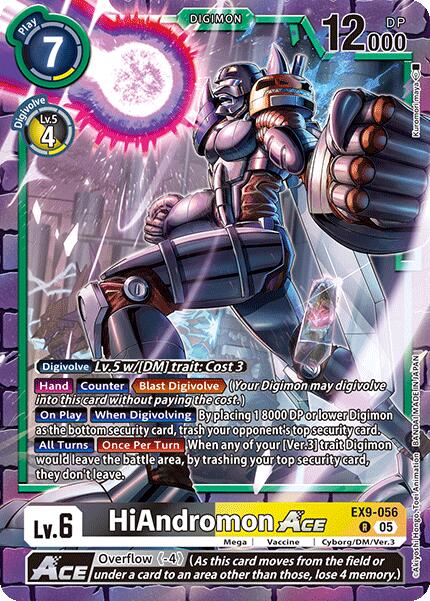 HiAndromon ACE [EX9-056] [Versus Monsters] | Enigma On Main