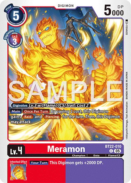 Meramon [BT22-010] [Cyber Eden] | Enigma On Main