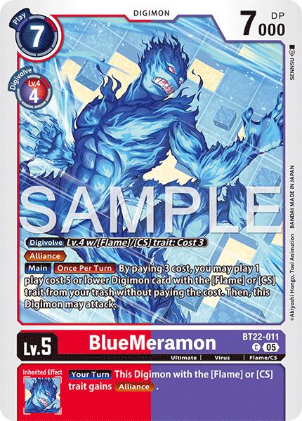 BlueMeramon [BT22-011] [Cyber Eden] | Enigma On Main