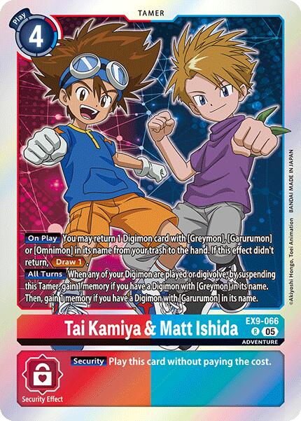 Tai Kamiya & Matt Ishida [EX9-066] [Versus Monsters] | Enigma On Main
