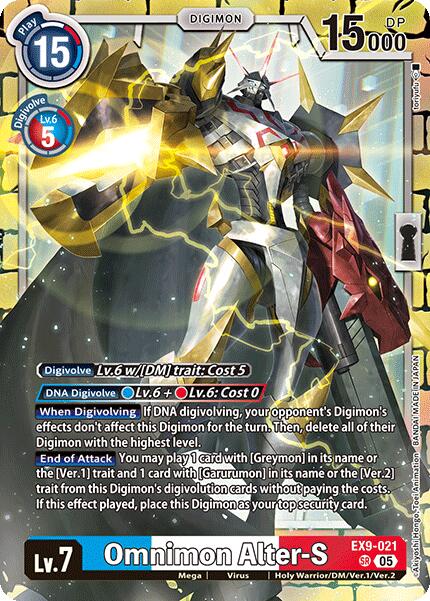 Omnimon Alter-S [EX9-021] [Versus Monsters] | Enigma On Main