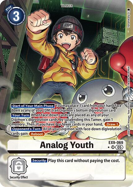 Analog Youth [EX9-069] (Alternate Art) [Versus Monsters] | Enigma On Main