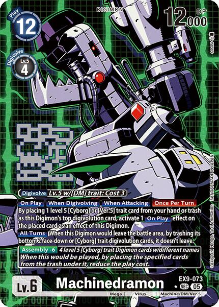 Machinedramon [EX9-073] (Alternate Art) [Versus Monsters] | Enigma On Main