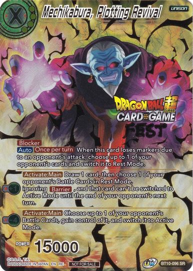 Mechikabura, Plotting Revival (Card Game Fest 2022) (BT10-096) [Tournament Promotion Cards] | Enigma On Main