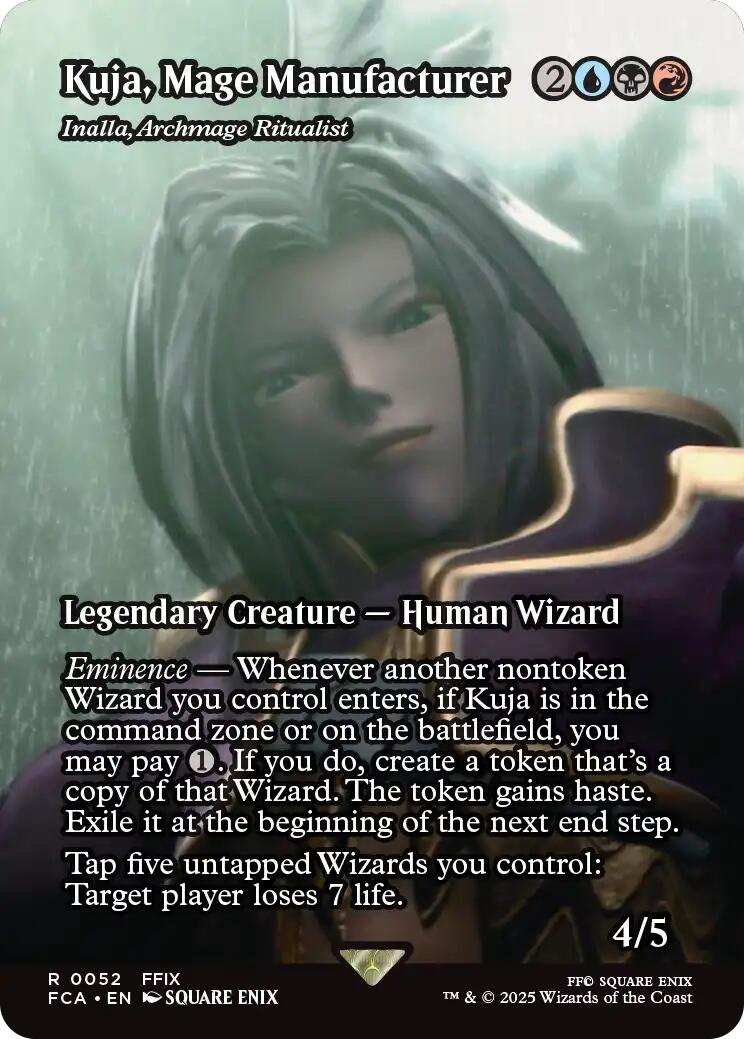 Kuja, Mage Manufacturer - Inalla, Archmage Ritualist (Showcase) [FINAL FANTASY : Through the Ages] | Enigma On Main