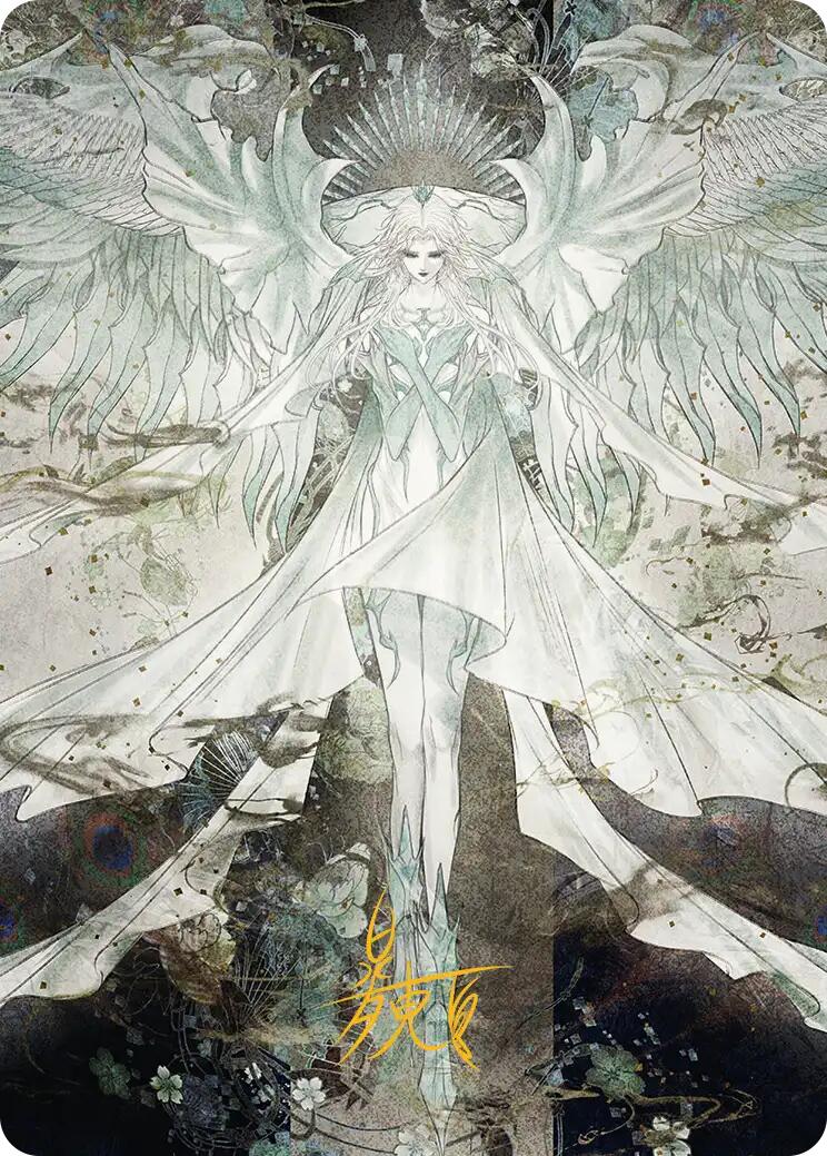 Hydaelyn, the Mothercrystal Art Card (Gold-Stamped Signature) [FINAL FANTASY Art Series] | Enigma On Main