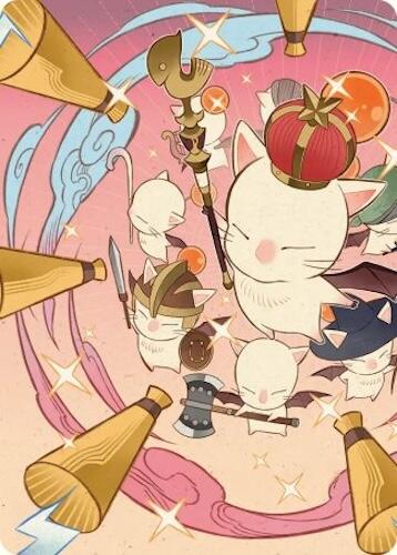 Summon: Good King Mog XII Art Card [FINAL FANTASY Art Series] | Enigma On Main