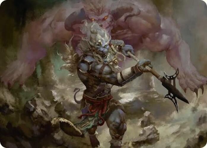 Kimahri, Valiant Guardian Art Card [FINAL FANTASY Art Series] | Enigma On Main