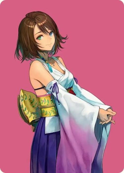Yuna, Hope of Spira Art Card [FINAL FANTASY Art Series] | Enigma On Main