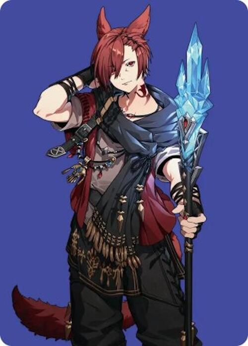 G'raha Tia, Scion Reborn Art Card (51) [FINAL FANTASY Art Series] | Enigma On Main