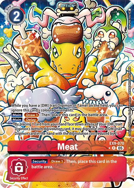 Meat [EX9-070] (Alternate Art) [Versus Monsters] | Enigma On Main