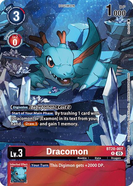 Dracomon [BT20-007] (Box Topper) [Versus Monsters] | Enigma On Main