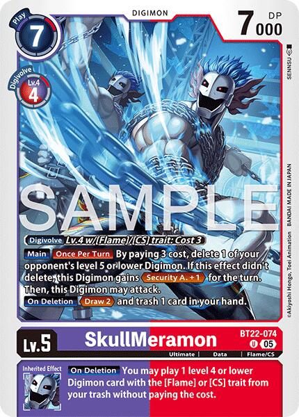 SkullMeramon [BT22-074] [Cyber Eden] | Enigma On Main