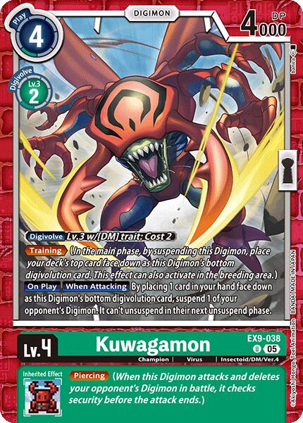 Kuwagamon [EX9-038] [Versus Monsters] | Enigma On Main
