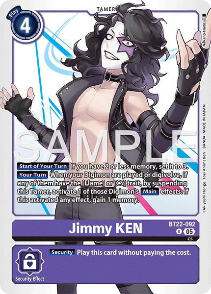 Jimmy KEN [BT22-092] [Cyber Eden] | Enigma On Main