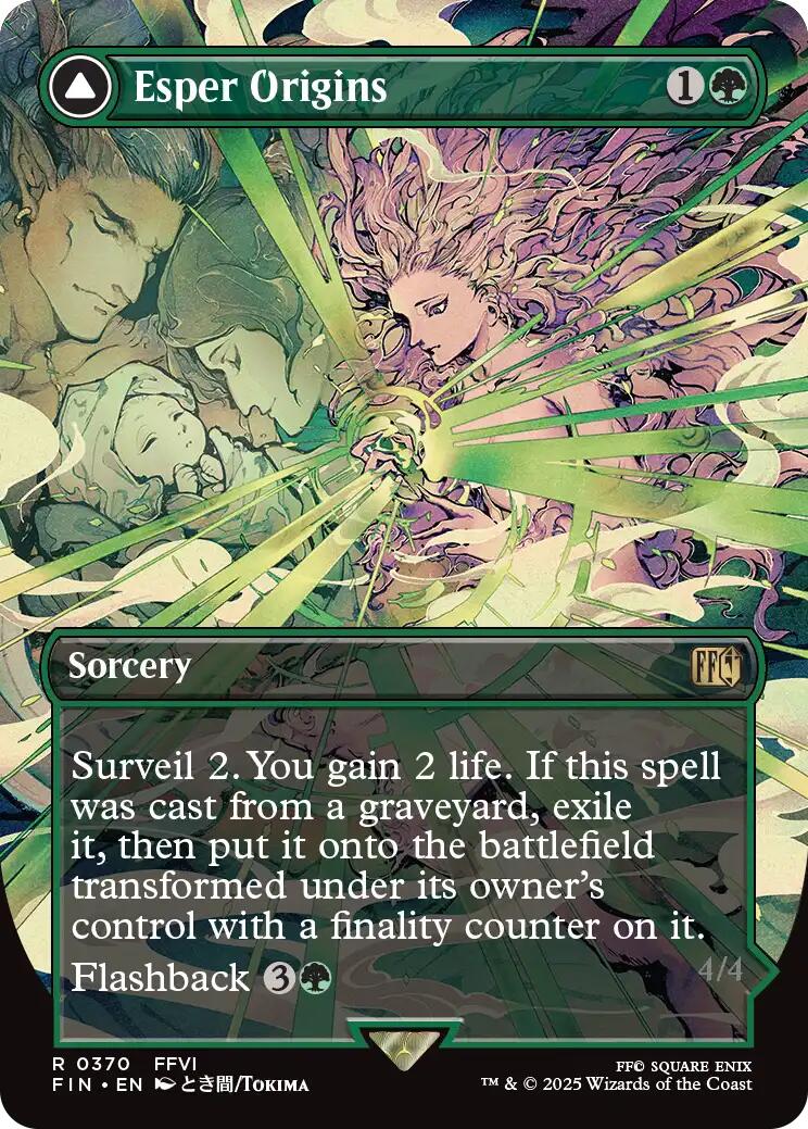 Esper Origins // Summon: Esper Maduin (Borderless) [FINAL FANTASY] | Enigma On Main