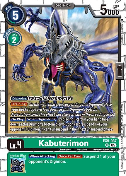 Kabuterimon [EX9-037] [Versus Monsters] | Enigma On Main