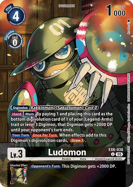 Ludomon [EX6-038] (Box Topper) [Versus Monsters] | Enigma On Main