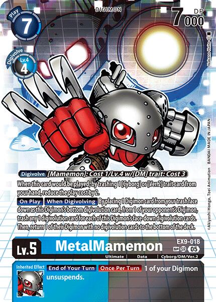 MetalMamemon [EX9-018] (SP) [Versus Monsters] | Enigma On Main