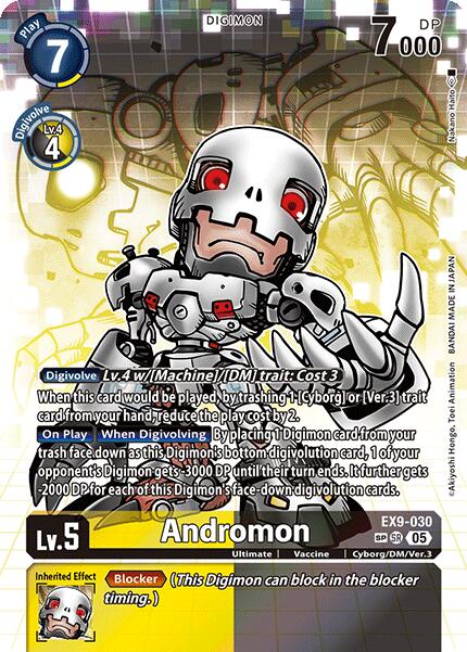 Andromon [EX9-030] (SP) [Versus Monsters] | Enigma On Main
