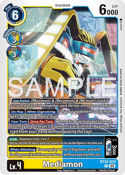 Mediamon [BT22-033] [Cyber Eden] | Enigma On Main