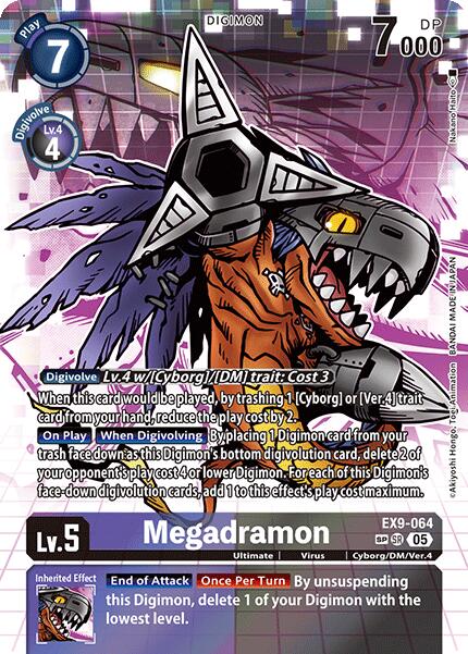 Megadramon [EX9-064] (SP) [Versus Monsters] | Enigma On Main