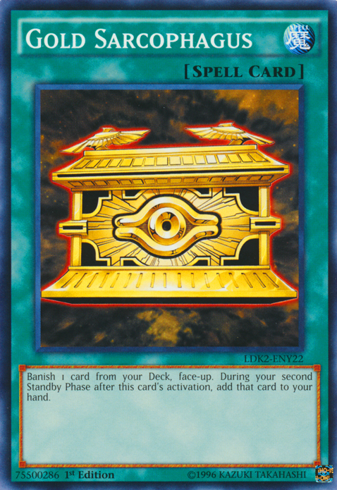 Gold Sarcophagus [LDK2-ENY22] Common | Enigma On Main