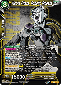 Mecha Frieza, Robotic Riposte (P-331) [Tournament Promotion Cards] | Enigma On Main