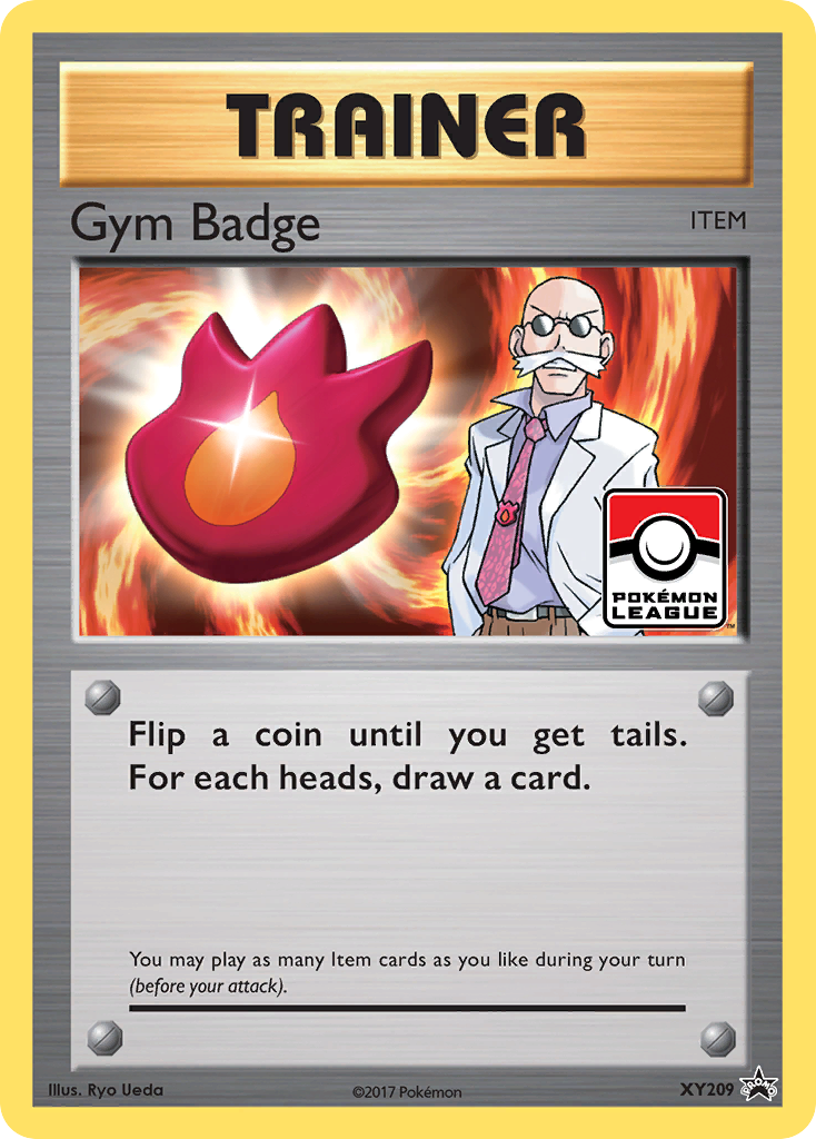 Gym Badge (XY209) (Blaine) [XY: Black Star Promos] | Enigma On Main