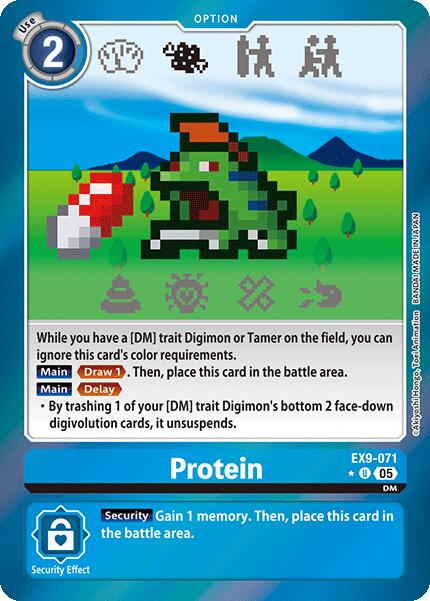 Protein [EX9-071] (Limited Foil) [Versus Monsters] | Enigma On Main