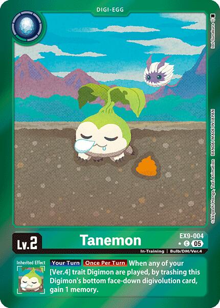 Tanemon [EX9-004] (Limited Foil) [Versus Monsters] | Enigma On Main