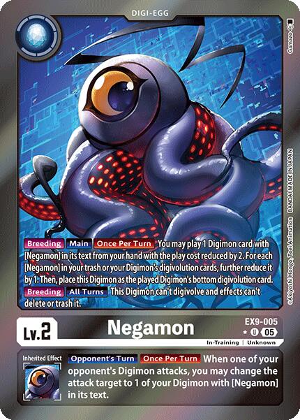 Negamon [EX9-005] (Limited Foil) [Versus Monsters] | Enigma On Main
