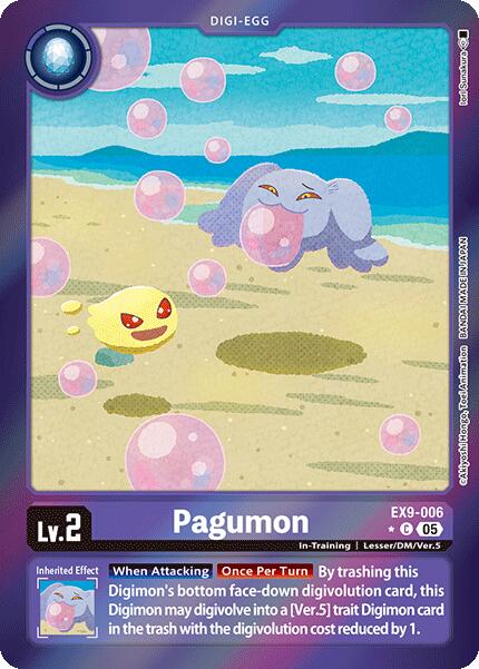 Pagumon [EX9-006] (Limited Foil) [Versus Monsters] | Enigma On Main