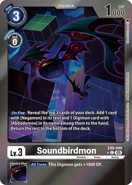Soundbirdmon [EX9-046] (Limited Foil) [Versus Monsters] | Enigma On Main
